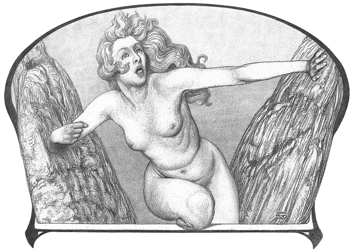 Illustrazione tratta da Parole di un credente di F. Lamennais. Parigi - Charles Meunier, 1908 8